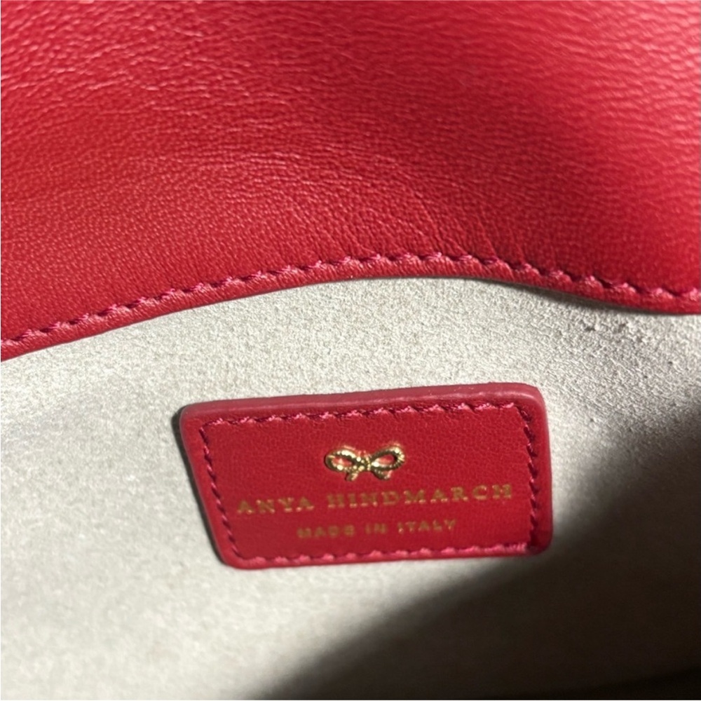 Anya Hindmarch Canvas & Leather Crossbody – Natural/Tan | NWT - Picture 12 of 14